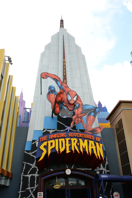 spiderman attraction at universal studios orlando